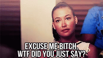 excuse-me-bitch-wtf-what-did-you-say-glee-gif-3580757.gif