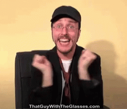 [Frozen Cimematic Universe] Les Secrets d'Ahtohallan - Page 5 Nostalgia-critic-excited-fangirling-jumping-gif-5916287